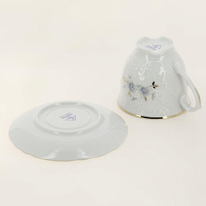 Сервиз кофейный 15 предметов CMIELOW 9706 blue фарфор 000000000001172712