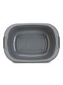Таз 25л овальный серый полиэтилен 000000000001227320