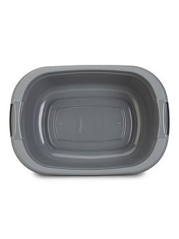 Таз 25л овальный серый полиэтилен 000000000001227320