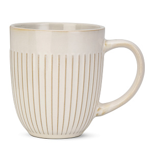 Кружка 390мл Молочная керамика 000000000001220032