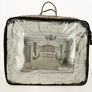 Набор ЕВРО Fissare(Экрю)Покрывало:240х260см(1шт)Наволочки:50х70см(2шт).70%Вискоза/30%Хлопок.Наполнитель:100%Экофайбер.SR56-217-2.4. 000000000001200041