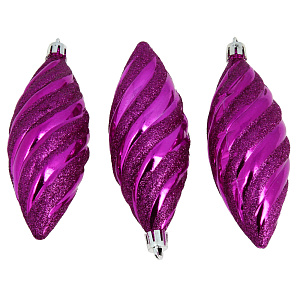 Набор декоративных украшений Сосулька Посуда Центр, 13 см, 3 шт. 000000000001161748