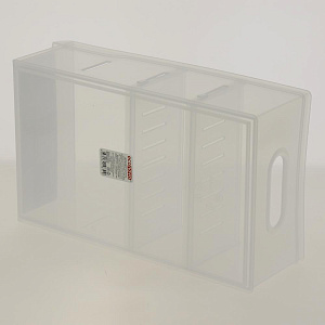 Контейнер 15х26,6х8,7см 2,65л ECONOVA ROLLY универсальный бесцветный пластик 000000000001190477