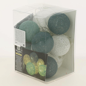 Эл.гирлянда 10LED Шарики 6см разноцветные AXS001040 000000000001182089