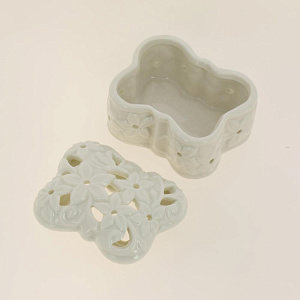 Декоративная шкатулка (фарфор) / 8,2X7X6см арт.76627 000000000001162941