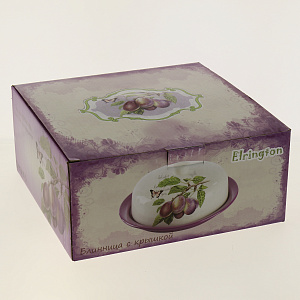 Блинница с крышкой Слива подарочная упаковка 110-07004 000000000001177420