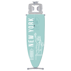 Доска гладильная 122х40см НИКА 9 в ассортименте металл/хлопок 000000000001222386