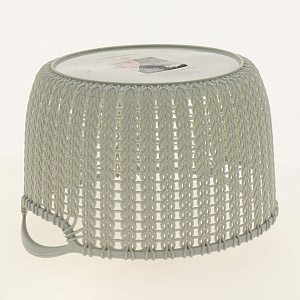 Корзина д/белья PC,16*26, сер. R02287 000000000001177315