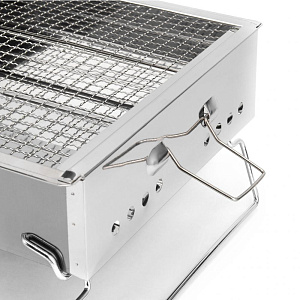 Мангал 35х29х15см нержавеющая сталь 000000000001218529