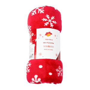 Плед 100х150см Снегопад полиэстер AW-0279 000000000001214903