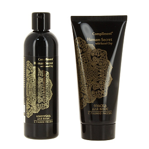 ПН17 Compliment Argana/Hamam  Hamam Secret (шампунь 250 мл+маска д/волос 200мл) 000000000001154230
