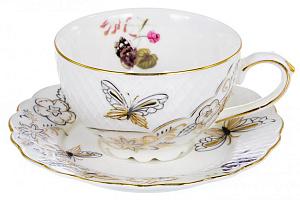 Набор кофейный12шт 6 чашек 100мл+6 блюдец подарочная упаковка АНИСА Balsford 101-12023 000000000001193982