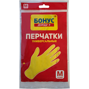 Перчатки латекcные BONUS Эконом L 000000000001214753