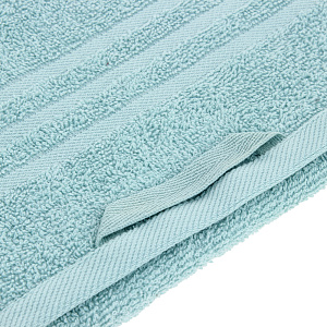 Полотенце для лица DE'NASTIA 50х100см голубой 100%Хлопок PC02023 000000000001155421