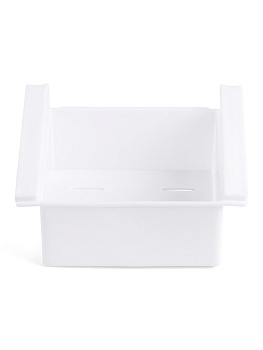 Органайзер для холодильника 15x16x5см белый пластик 000000000001214200