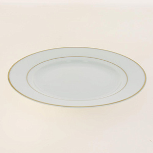 TUDOR Тарелка десертная 20см  с золотым кантом,TUM8000G 000000000001193736