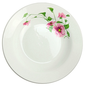 Глубокая тарелка Клематис Кубаньфарфор, 20 см 000000000001005831
