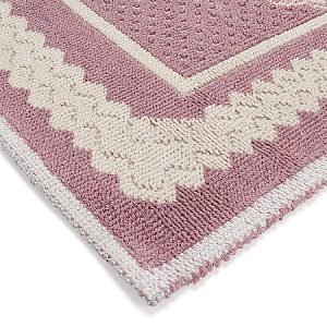 Коврик универсальный 80х200см LUCKY ЦВЕТЫ розовый 100%хлопок 000000000001187818