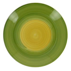 Тарелка обеденная 27см ELRINGTON АЭРОГРАФ Зеленый луг керамика 000000000001194240