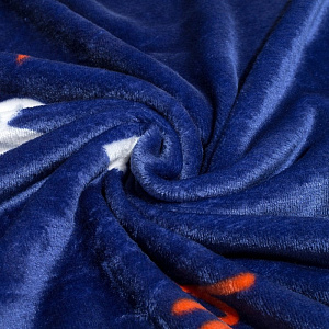 Плед 100х140см КРОШКА Я Мишка велсофт 100% полиэстер 000000000001202344