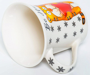 Кружка 310мл OLAFF BE HAPPY фарфор 000000000001209253