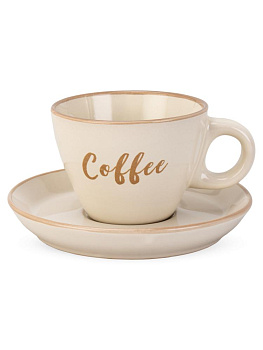 Пара кофейная 180мл Coffee керамика 000000000001225056