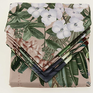 Набор столовый Этель Tropical animals (скатерть 110х145см + салфетки 4шт) 4816122 000000000001200860