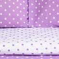 Комплект постельного белья Евро ЭТЕЛЬ Purple style пододеяльник 200х215см простынь 220х240см наволочки 50х70см-2шт фиолетовый поплин хлопок 000000000001210726