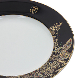 Набор десертных тарелок Butterfly Valentin Yudashkin, 20 см, фарфор, 3 шт. 000000000001164159