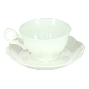 Чайная пара White Royal Porcelain Public, 180мл 000000000001124164