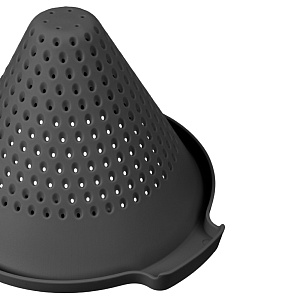 Сито-дуршлаг 15см PHIBO темно-серый пластик 000000000001222391