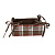 Декоративная корзинка Шотландия Arloni, 35х35 см, хлопок 000000000001126525