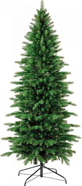 Ель искусственная 195см БИФОРЕС Красивая Микс темно-зеленый ПВХ 000000000001214445