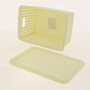 Корзина для хранения 28х19,5х14см ПОСУДА ЦЕНТР бежевый 000000000001177290