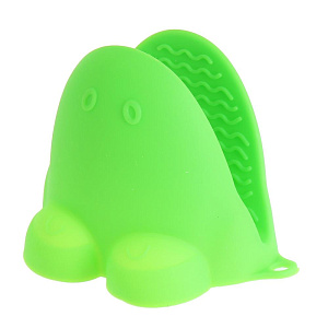 Термостойкая прихватка Лягушка Marmiton, зеленый, силикон 000000000001125333