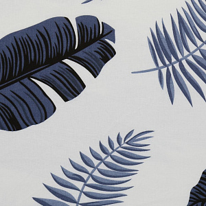 Комплект постельного белья 2-спальный LUCKY Сновидение 2наволочки50х70см 1пододеяльник200х215см 1простыня220х215см сине-белый поплин 100%хлопок 000000000001206532