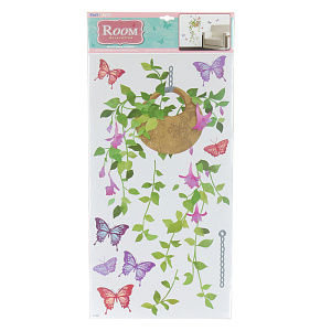 Стикеры Цветы и бабочки Room Decoration 000000000001127345