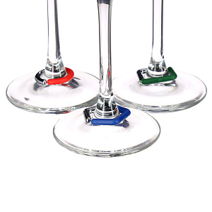 Набор маркеров для бокалов Geo Umbra, 6 шт. 000000000001123355