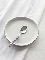 Ложка чайная DE'NASTIA Pearl фиолетовый нержавеющая сталь/ручка керамика 000000000001227734