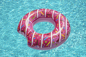 Круг для плавания 107см BESTWAY Пончик для детей старше 12 лет 000000000001172874