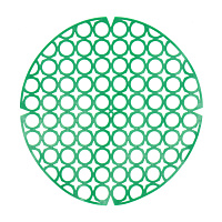 Эластичная круглая решётка для раковины York 000000000001140608