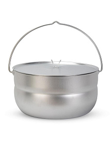 Котелок туристический 10л 30х15,5см КАЛИТВА с крышкой алюминий 000000000001157663