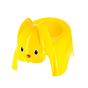 Горшок детский Зайка Idea, желтый 000000000001129667