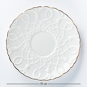 Набор чайный 12 предметов (чашка 220мл-6шт/блюдце-6шт) BALSFORD Грация Клио подарочная упаковка фарфор 000000000001193993