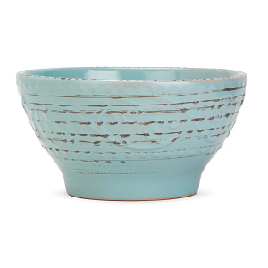 Набор столовой посуды 16 предметов LUCKY ажур бирюза керамика 000000000001221938