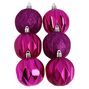 Набор елочных игрушек Вьюга Посуда Центр, 6 см, 6 шт. 000000000001161818