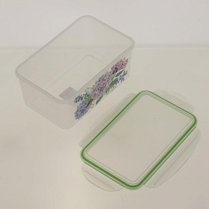 Контейнер для холодильника и СВЧ с декором 1,6л SUPER LOCK 4311236 000000000001184577