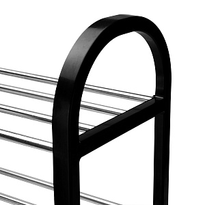 Обувница 4-х ярусная 50х18х55см LUCKY металл/пластик 000000000001222574