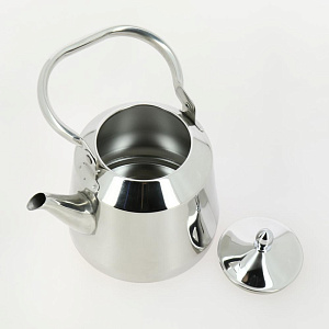 Чайник заварочный 1,5л CALVE нержавеющая сталь 000000000001211345