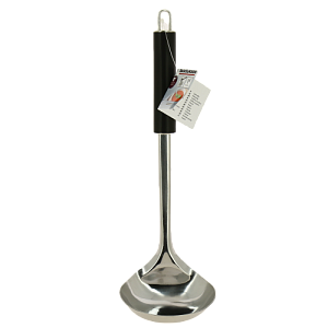 Половник 29,5см FACKELMANN Belloni черный нержавеющая сталь 000000000001192573